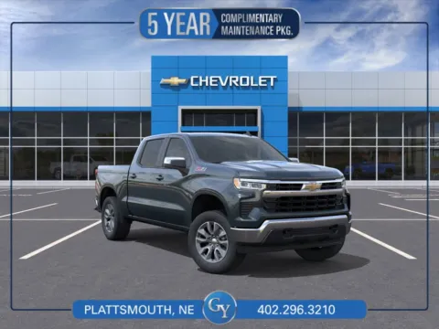 Gray 2026 Chevrolet Silverado 1500 LT for sale in Plattsmouth, NE