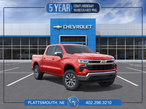 Red 2026 Chevrolet Silverado 1500 LT for sale in Plattsmouth, NE