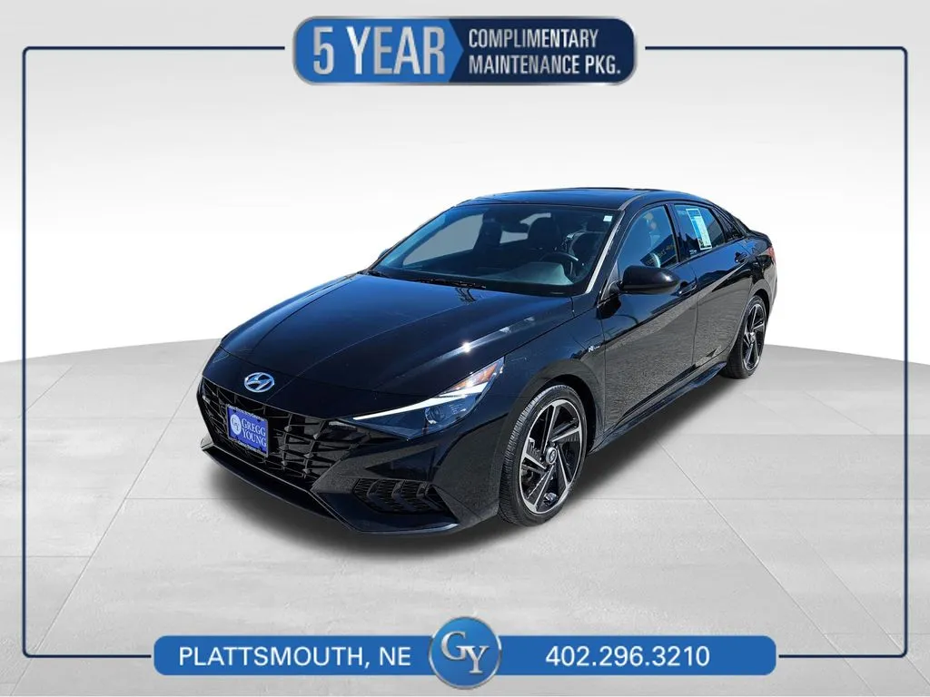 Black 2023 Hyundai Elantra N Line for sale in Plattsmouth, NE