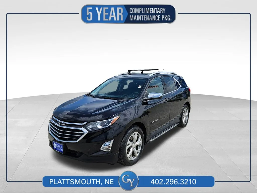 Black 2018 Chevrolet Equinox Premier for sale in Plattsmouth, NE