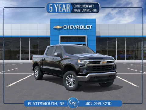 Black 2026 Chevrolet Silverado 1500 LT for sale in Plattsmouth, NE