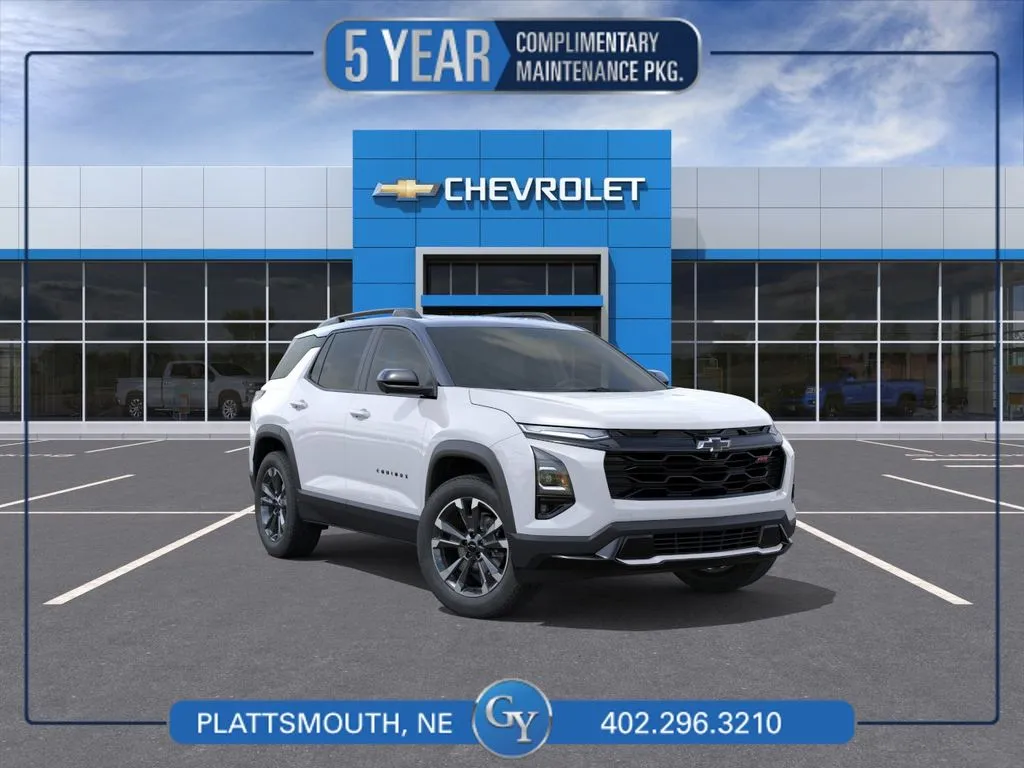 White 2026 Chevrolet Equinox RS for sale in Plattsmouth, NE