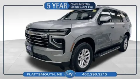 Gray 2025 Chevrolet Tahoe LT for sale in Plattsmouth, NE
