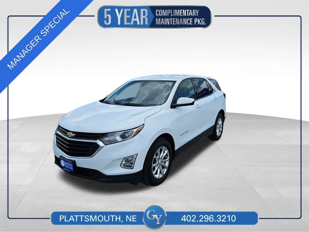 White 2020 Chevrolet Equinox LT for sale in Plattsmouth, NE
