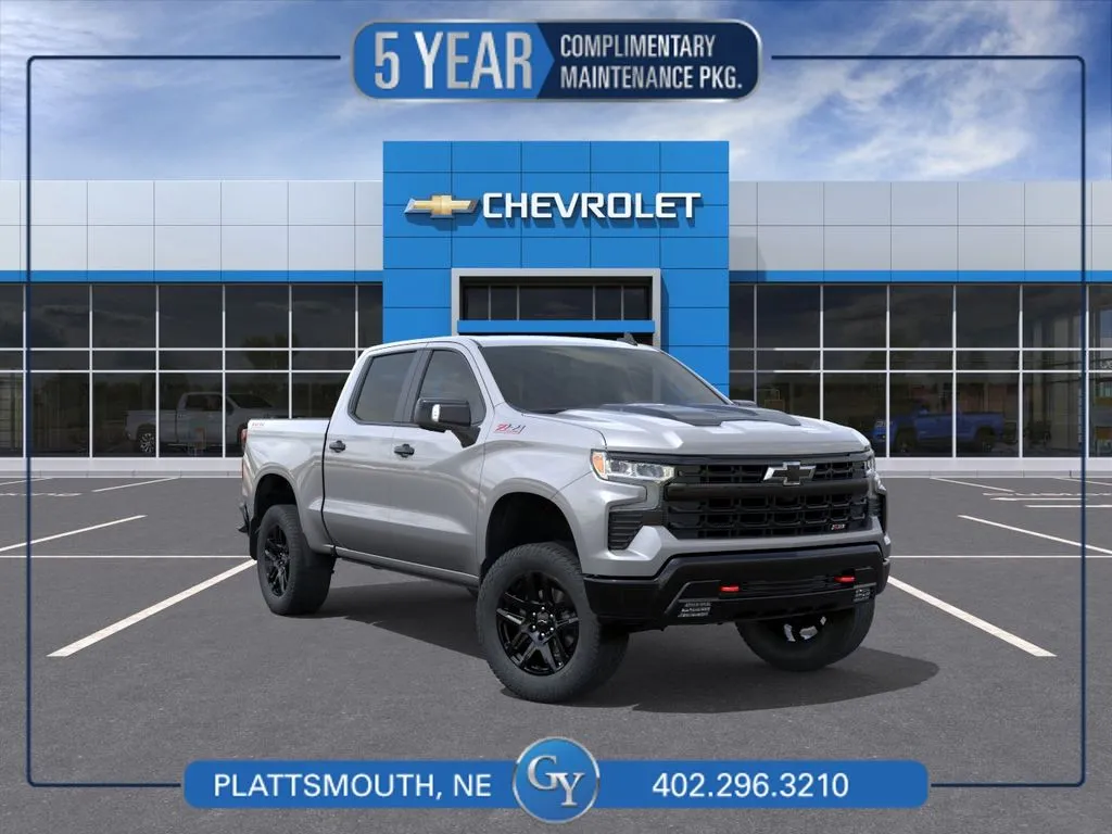 Gray 2026 Chevrolet Silverado 1500 LT Trail Boss for sale in Plattsmouth, NE