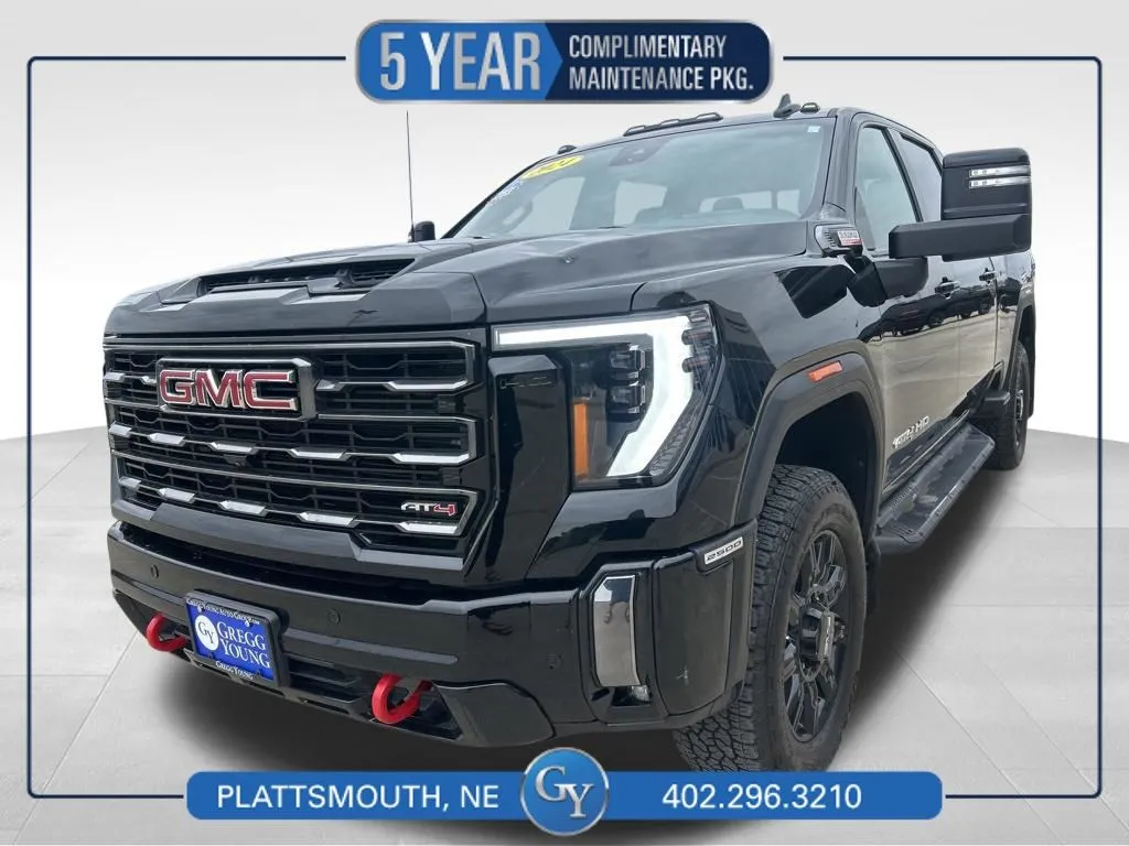 Black 2024 GMC Sierra 2500 HD AT4 for sale in Plattsmouth, NE