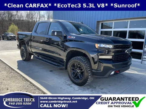 Black 2020 Chevrolet Silverado 1500 LT Trail Boss for sale in Cambridge, OH
