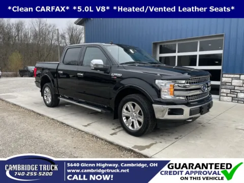 Black 2018 Ford F-150 Lariat for sale in Cambridge, OH