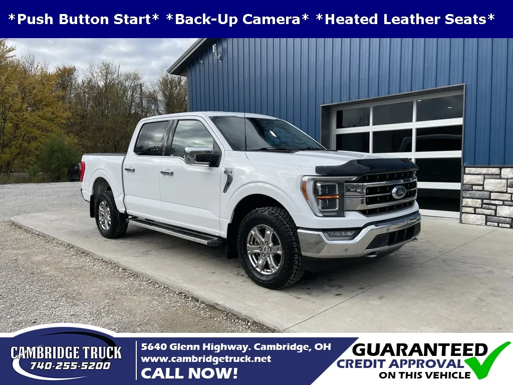 White 2022 Ford F-150 Lariat for sale in Cambridge, OH