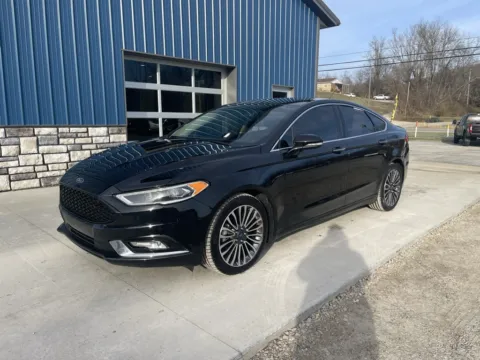 Another view of 2018 Ford Fusion Titanium for sale in Cambridge, OH at Cambridge Truck