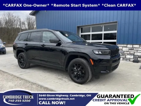 Black 2024 Jeep Grand Cherokee L Altitude for sale in Cambridge, OH