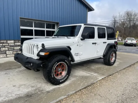 Another view of 2021 Jeep Wrangler Unlimited Sport for sale in Cambridge, OH at Cambridge Truck