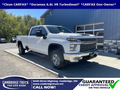 White 2021 Chevrolet Silverado 2500HD LT for sale in Cambridge, OH