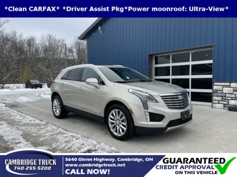 Silver 2017 Cadillac XT5 Platinum for sale in Cambridge, OH