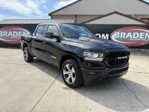 Black 2023 Ram 1500 Laramie for sale in Cambridge, OH