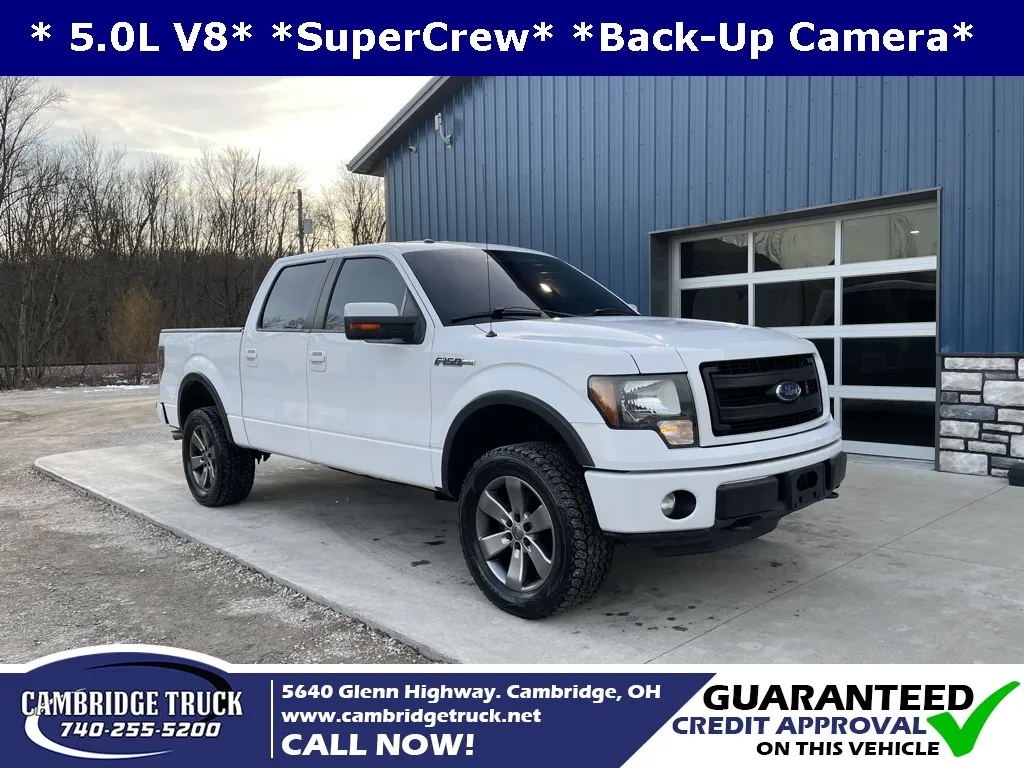 White 2014 Ford F-150 FX4 for sale in Cambridge, OH