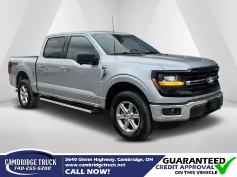 Silver 2024 Ford F-150 XLT for sale in Cambridge, OH