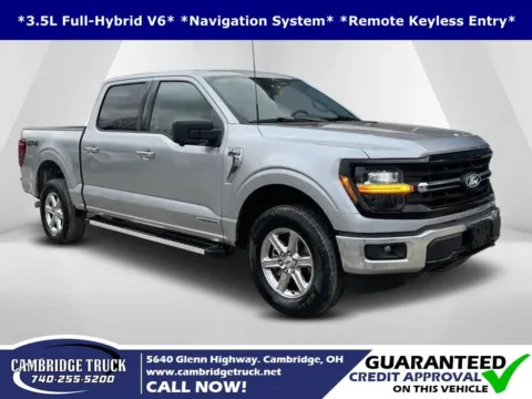 Silver 2024 Ford F-150 XLT for sale in Cambridge, OH