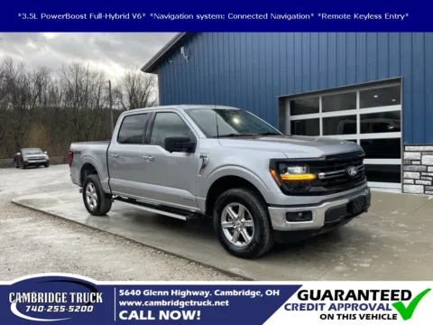 Silver 2024 Ford F-150 XLT for sale in Cambridge, OH
