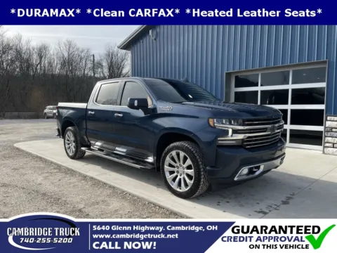 Blue 2021 Chevrolet Silverado 1500 High Country for sale in Cambridge, OH