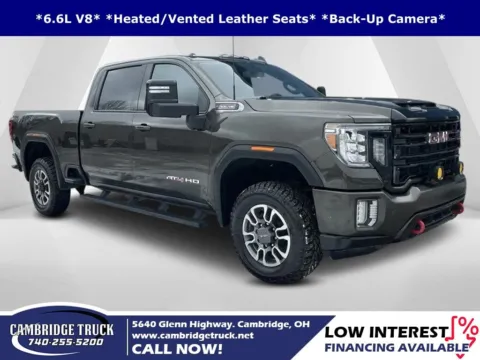 Green 2022 GMC Sierra 2500HD AT4 for sale in Cambridge, OH