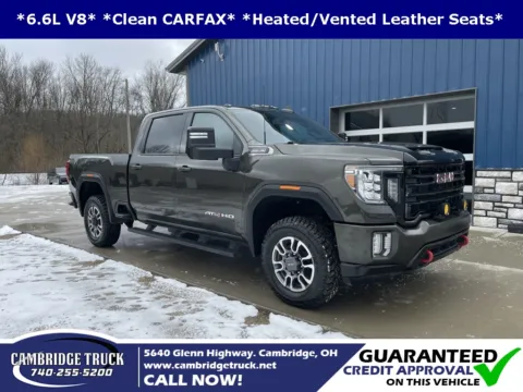 Green 2022 GMC Sierra 2500HD AT4 for sale in Cambridge, OH