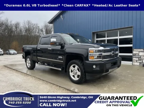 Black 2015 Chevrolet Silverado 2500HD High Country for sale in Cambridge, OH