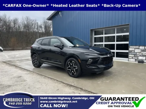 Black 2023 Chevrolet Blazer RS for sale in Cambridge, OH