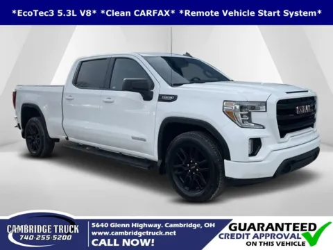 White 2021 GMC Sierra 1500 Elevation for sale in Cambridge, OH