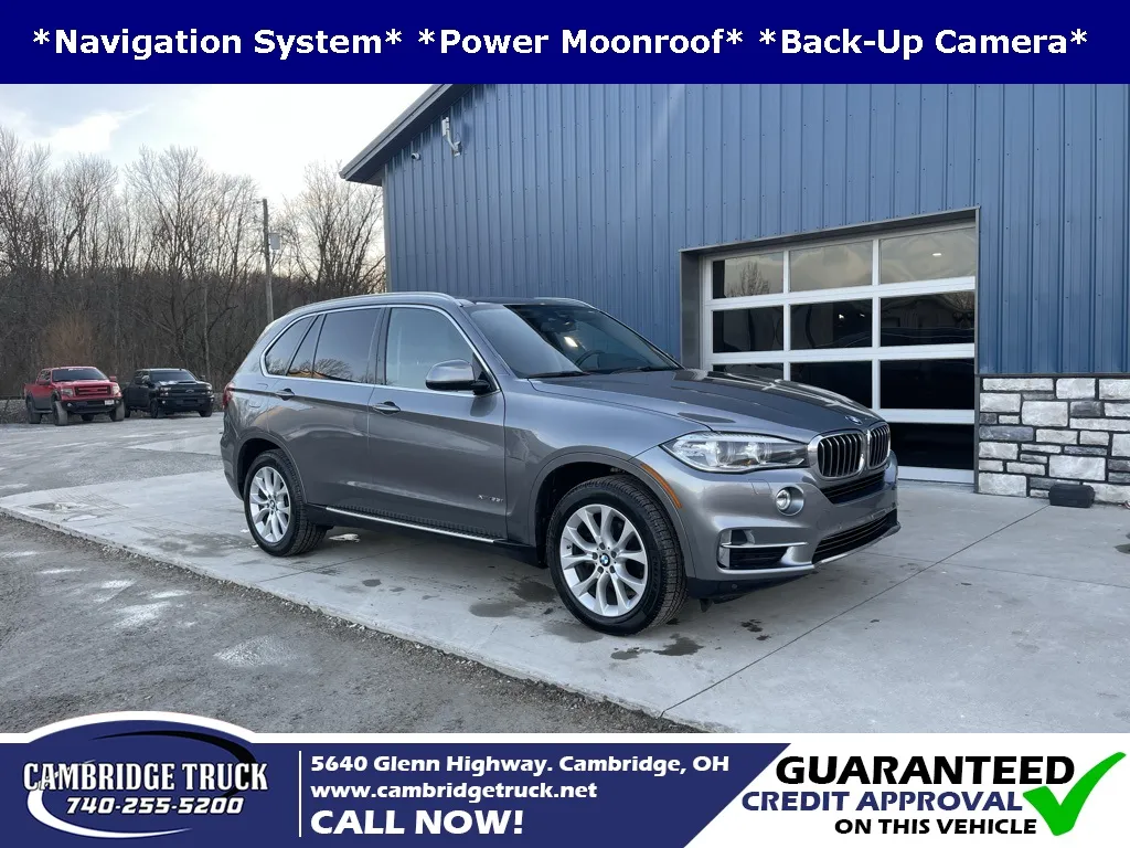 Gray 2014 BMW X5 xDrive35i for sale in Cambridge, OH