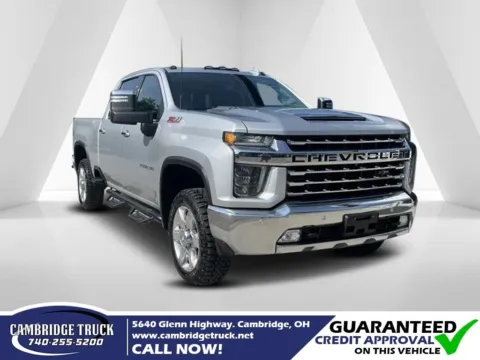 Silver 2020 Chevrolet Silverado 2500HD LTZ for sale in Cambridge, OH