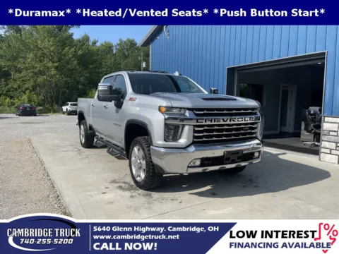 Silver 2020 Chevrolet Silverado 2500HD LTZ for sale in Cambridge, OH