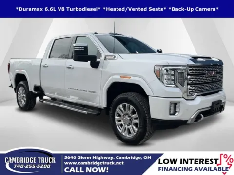 White 2023 GMC Sierra 3500HD Denali for sale in Cambridge, OH