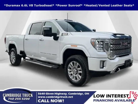 White 2023 GMC Sierra 3500HD Denali for sale in Cambridge, OH