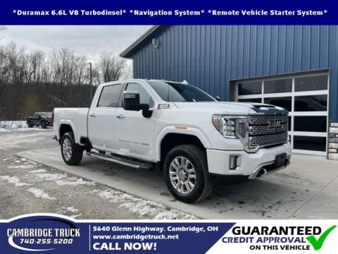 White 2023 GMC Sierra 3500HD Denali for sale in Cambridge, OH