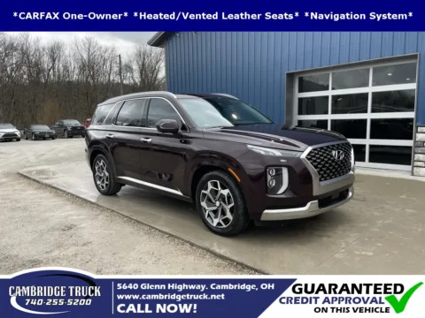 Red 2022 Hyundai Palisade Calligraphy for sale in Cambridge, OH