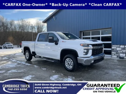 White 2021 Chevrolet Silverado 2500HD LT for sale in Cambridge, OH