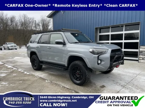 Gray 2017 Toyota 4Runner TRD Pro for sale in Cambridge, OH