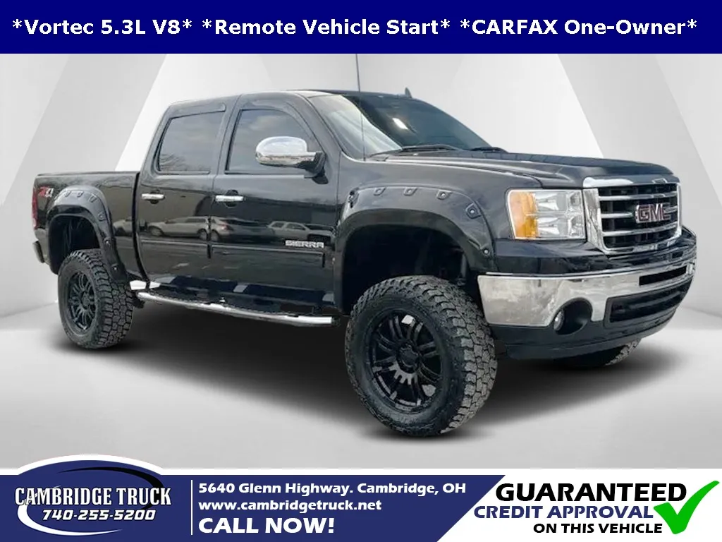 Black 2013 GMC Sierra 1500 SLE for sale in Cambridge, OH