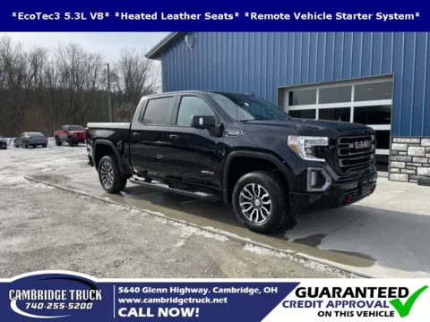 Black 2021 GMC Sierra 1500 AT4 for sale in Cambridge, OH