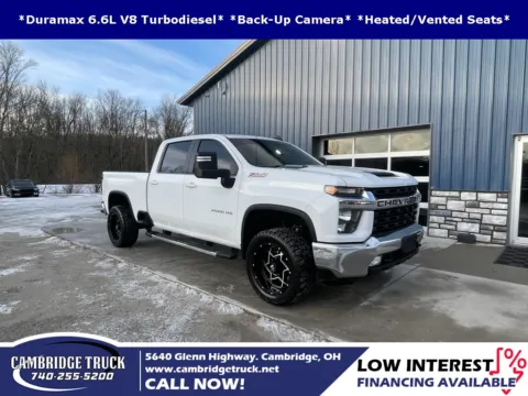 White 2022 Chevrolet Silverado 2500HD LT for sale in Cambridge, OH