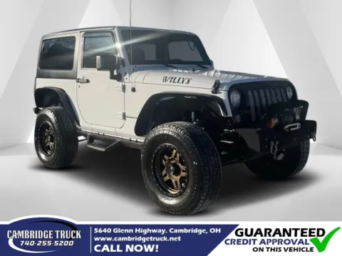 White 2018 Jeep Wrangler JK Willys Wheeler for sale in Cambridge, OH