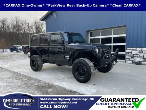 Black 2020 Jeep Wrangler Unlimited Sport S for sale in Cambridge, OH
