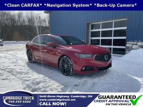 Blue 2019 Acura TLX 3.5L Technology Pkg w/A-Spec Pkg for sale in Cambridge, OH
