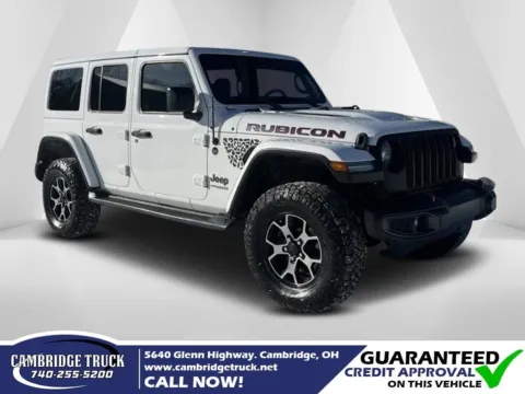 White 2019 Jeep Wrangler Unlimited Rubicon for sale in Cambridge, OH