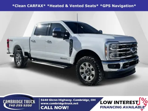 White 2023 Ford F-250SD Lariat for sale in Cambridge, OH