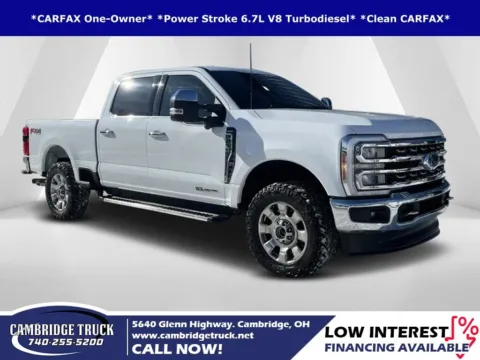 White 2023 Ford F-250SD Lariat for sale in Cambridge, OH