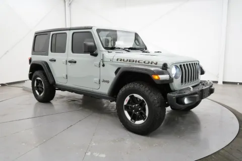 Black 2021 Jeep Wrangler Unlimited Rubicon for sale in Cambridge, OH