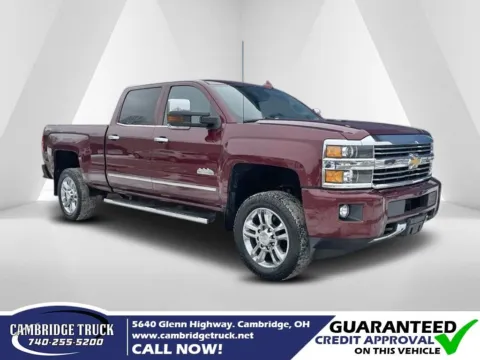 Red 2017 Chevrolet Silverado 2500HD High Country for sale in Cambridge, OH