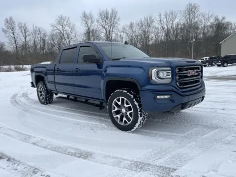 Blue 2017 GMC Sierra 1500 SLT for sale in Cambridge, OH